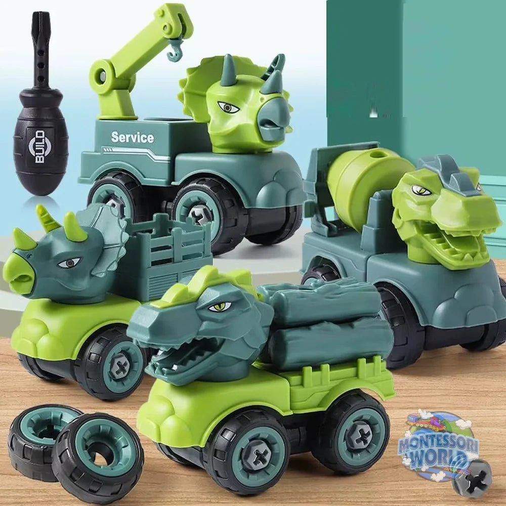 Montessori DinoTruck™- Build the Truck