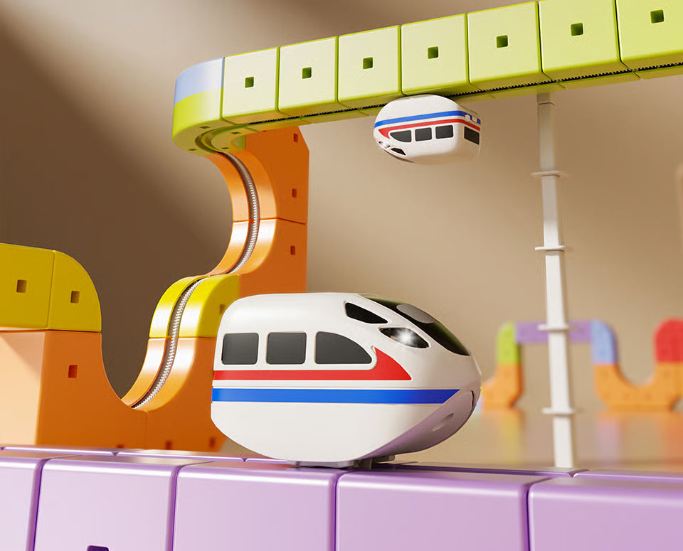 Montessori Puzzle Track™ - Zero Gravity Tower Track